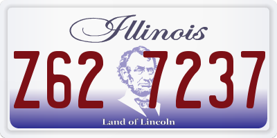 IL license plate Z627237