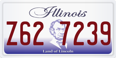 IL license plate Z627239
