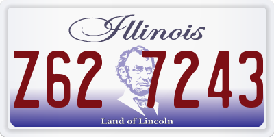 IL license plate Z627243
