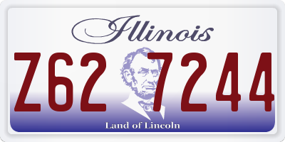 IL license plate Z627244
