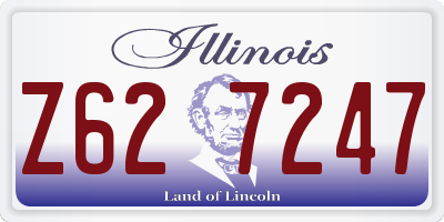 IL license plate Z627247