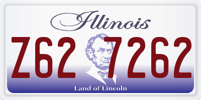 IL license plate Z627262