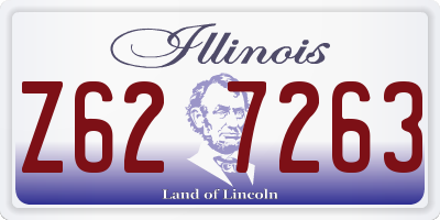 IL license plate Z627263
