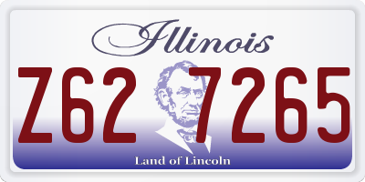 IL license plate Z627265