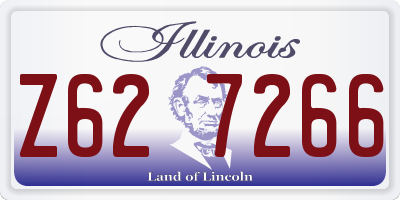 IL license plate Z627266