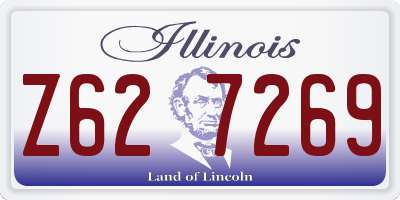 IL license plate Z627269