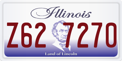 IL license plate Z627270