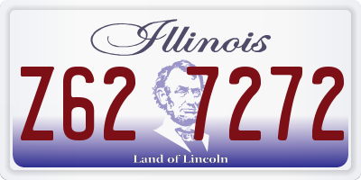 IL license plate Z627272