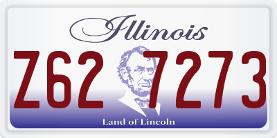 IL license plate Z627273