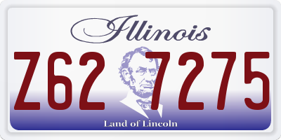 IL license plate Z627275