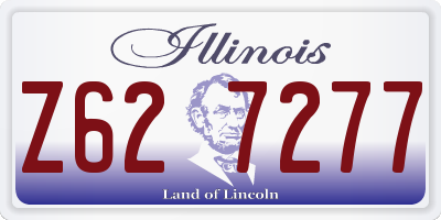 IL license plate Z627277