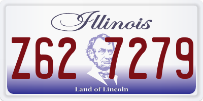 IL license plate Z627279