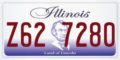 IL license plate Z627280