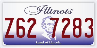 IL license plate Z627283