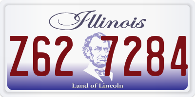 IL license plate Z627284