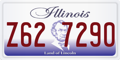 IL license plate Z627290