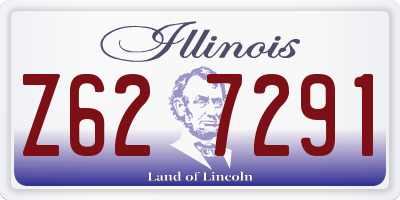 IL license plate Z627291