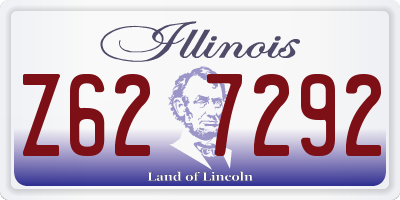 IL license plate Z627292