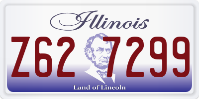 IL license plate Z627299
