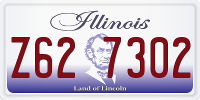 IL license plate Z627302