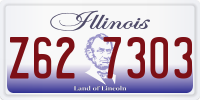 IL license plate Z627303