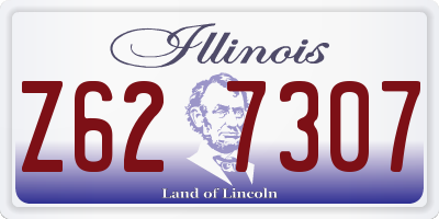 IL license plate Z627307