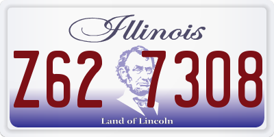 IL license plate Z627308