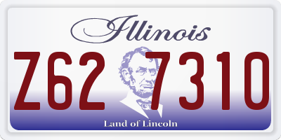 IL license plate Z627310