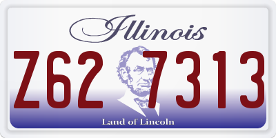 IL license plate Z627313