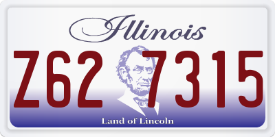 IL license plate Z627315