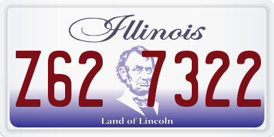 IL license plate Z627322