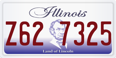 IL license plate Z627325