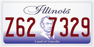 IL license plate Z627329