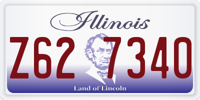 IL license plate Z627340