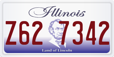 IL license plate Z627342