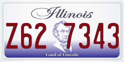 IL license plate Z627343