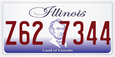 IL license plate Z627344