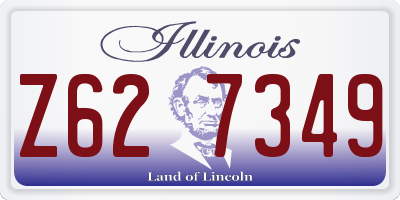 IL license plate Z627349