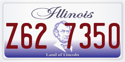 IL license plate Z627350