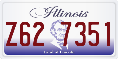 IL license plate Z627351