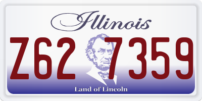 IL license plate Z627359
