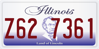 IL license plate Z627361