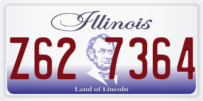 IL license plate Z627364