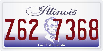 IL license plate Z627368