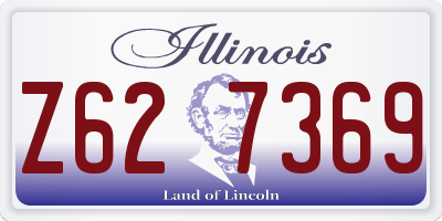 IL license plate Z627369