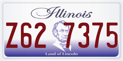IL license plate Z627375