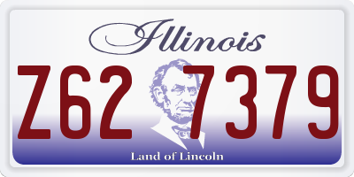 IL license plate Z627379