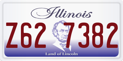 IL license plate Z627382