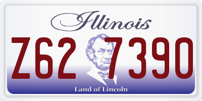 IL license plate Z627390