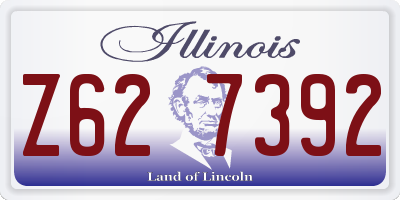 IL license plate Z627392